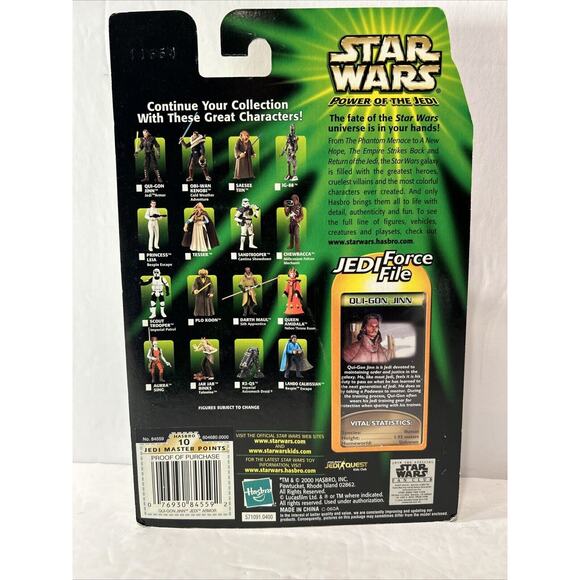 Star Wars Power of the Jedi Action Figure Lot Obi-Wan Qui-Gon Ellorrs Madak NIB - Picture 11 of 13